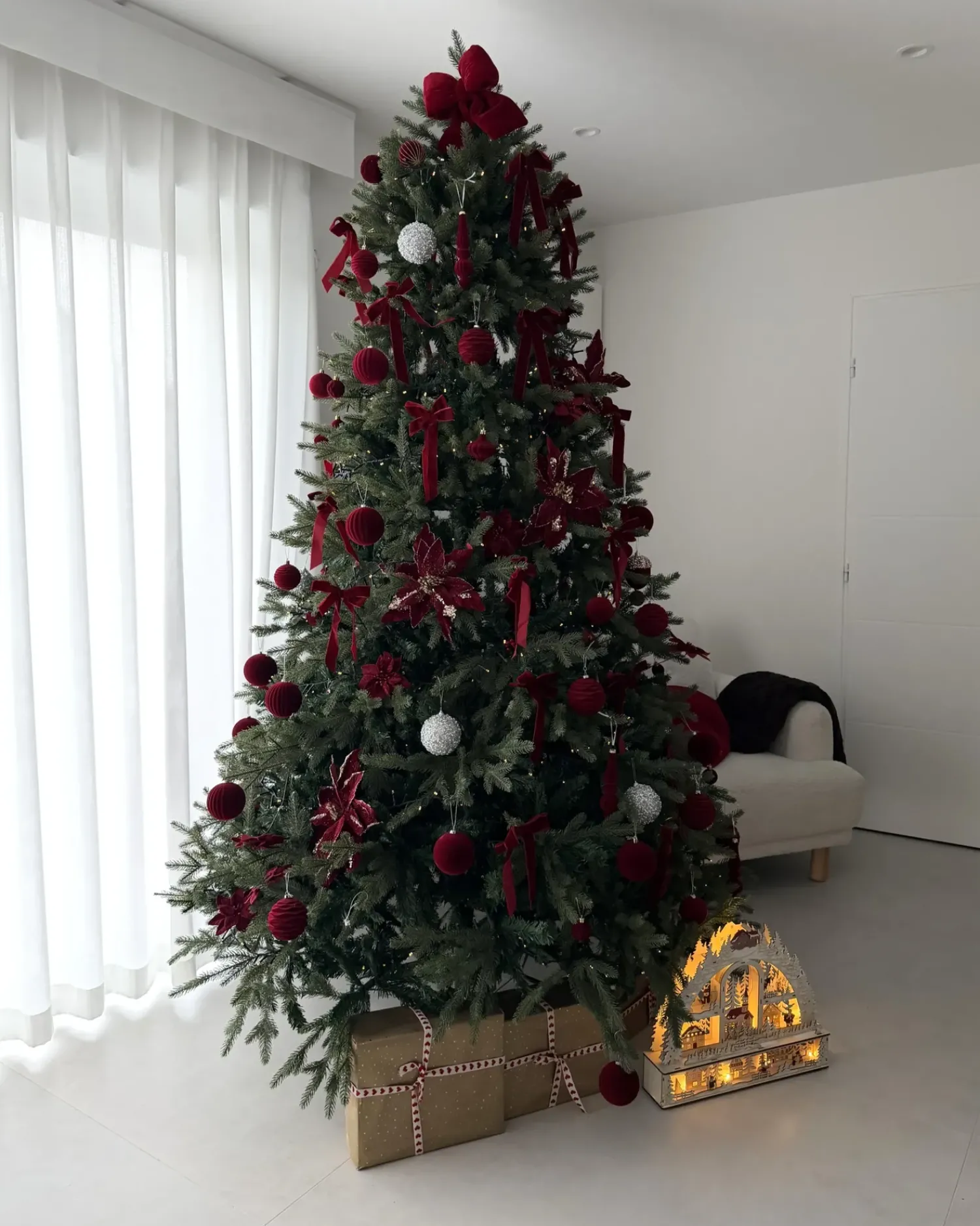 New Beliani Albero di Natale artificiale HUXLEY Verde