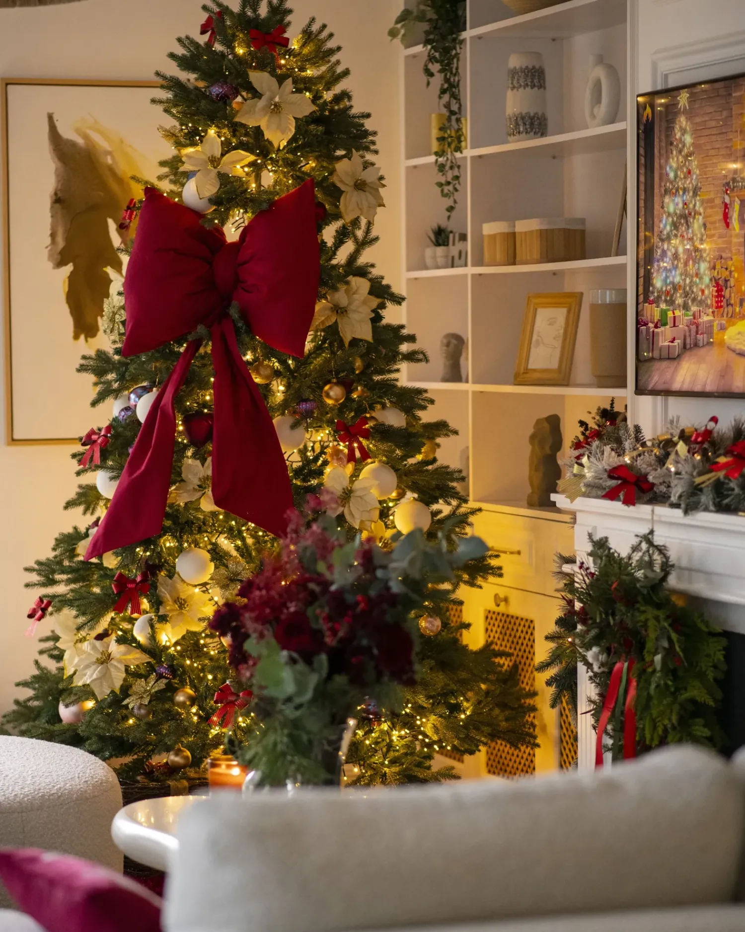 New Beliani Albero di Natale artificiale HUXLEY Verde