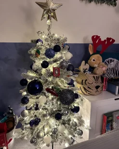 Best Beliani Albero di Natale pre illuminato LED TATLOW Verde Bianco Verde