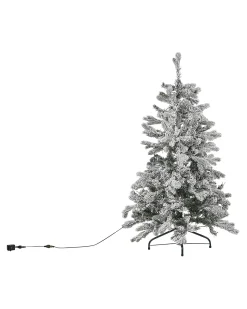 Best Beliani Albero di Natale pre illuminato LED TATLOW Verde Bianco Verde