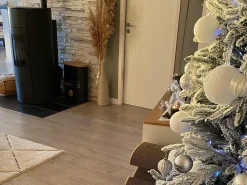 Best Beliani Albero natalizio innevato BASSIE Bianco Bianco Verde