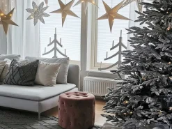 Best Beliani Albero natalizio innevato BASSIE Bianco Bianco Verde