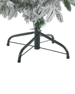 Best Beliani Albero natalizio innevato BASSIE Bianco Bianco Verde