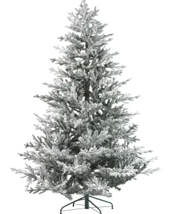 Online Beliani Albero natalizio innevato BRISCO Bianco Bianco Verde