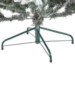 Online Beliani Albero natalizio innevato BRISCO Bianco Bianco Verde