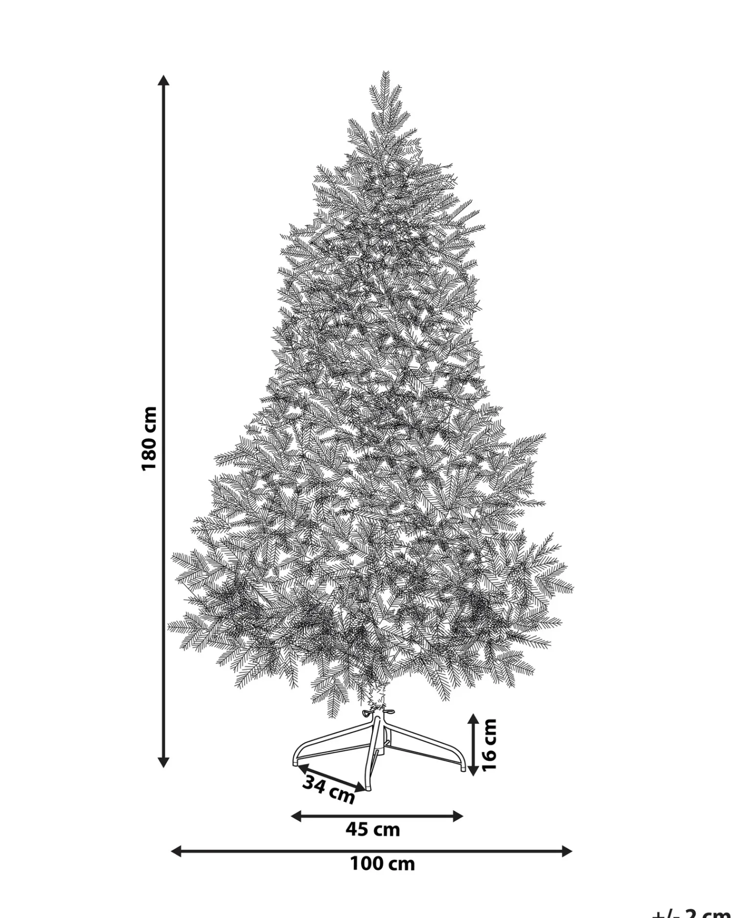 Discount Beliani Albero natalizio innevato LED TATLOW Verde Bianco Verde