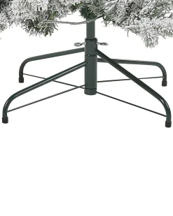 Discount Beliani Albero natalizio innevato LED TATLOW Verde Bianco Verde