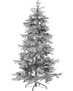 Online Beliani Albero natalizio innevato TOMICHI Bianco Bianco Nero Verde