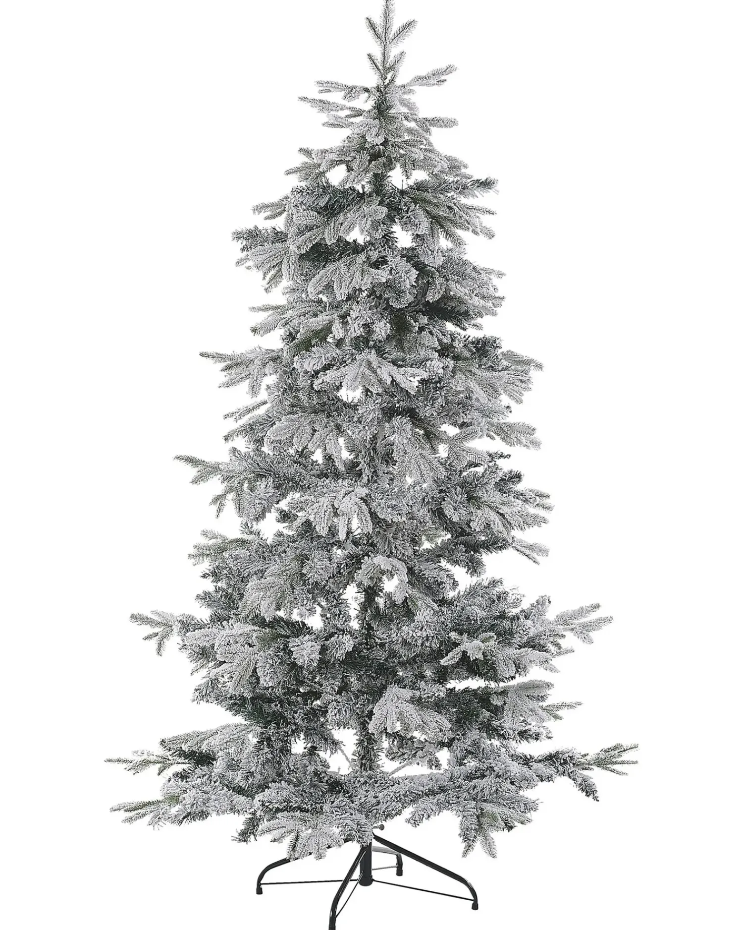 Online Beliani Albero natalizio innevato TOMICHI Bianco Bianco Nero Verde