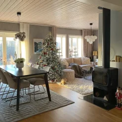 Online Beliani Albero natalizio innevato TOMICHI Bianco Bianco Nero Verde