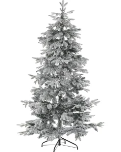 Online Beliani Albero natalizio innevato TOMICHI Bianco Bianco Nero Verde