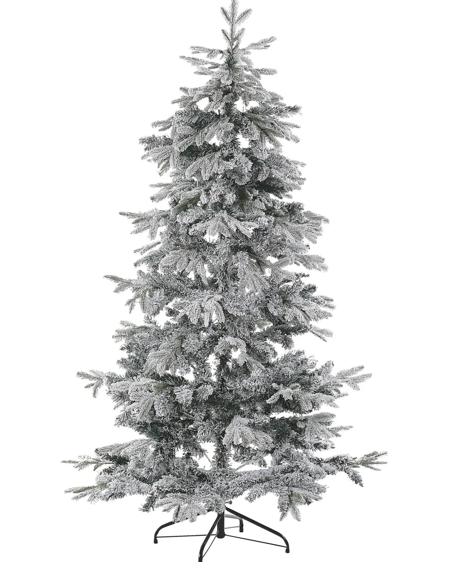 Online Beliani Albero natalizio innevato TOMICHI Bianco Bianco Nero Verde