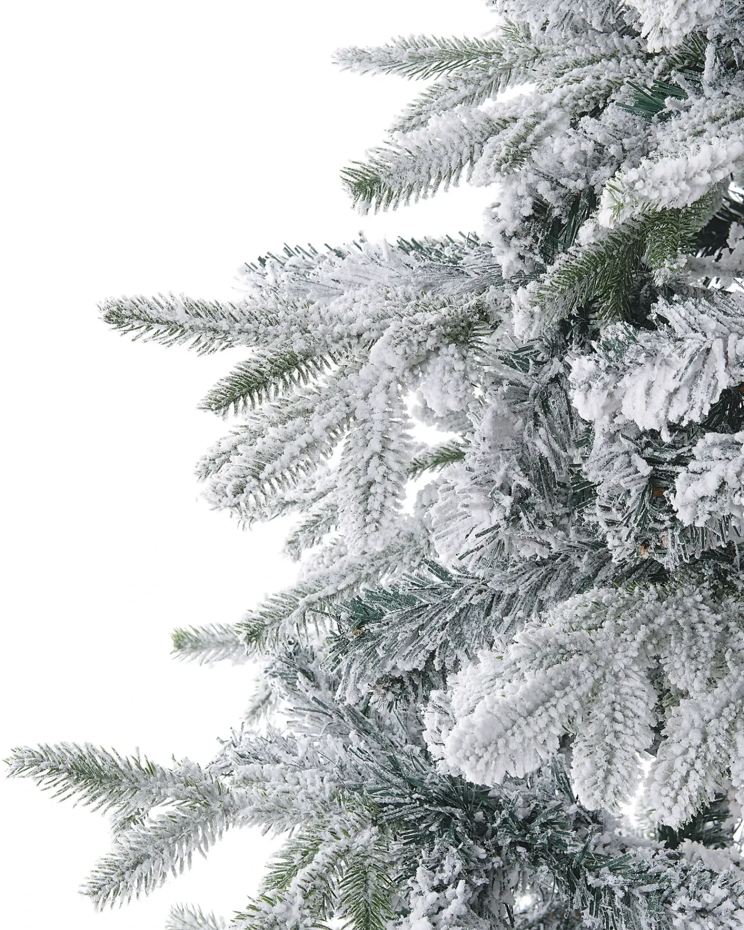 Online Beliani Albero natalizio innevato TOMICHI Bianco Bianco Nero Verde
