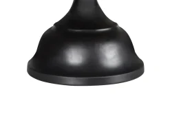 New Beliani Alzata per torta BRIOCHE Metallo Nero Marrone Nero
