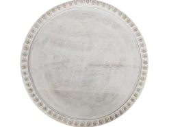 Hot Beliani Alzata per torta DENDERA Legno di mango Marrone chiaro Bianco Marrone