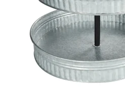 Hot Beliani Alzata per torte a 3 piani KOUIGN Argento Marrone Argento Nero