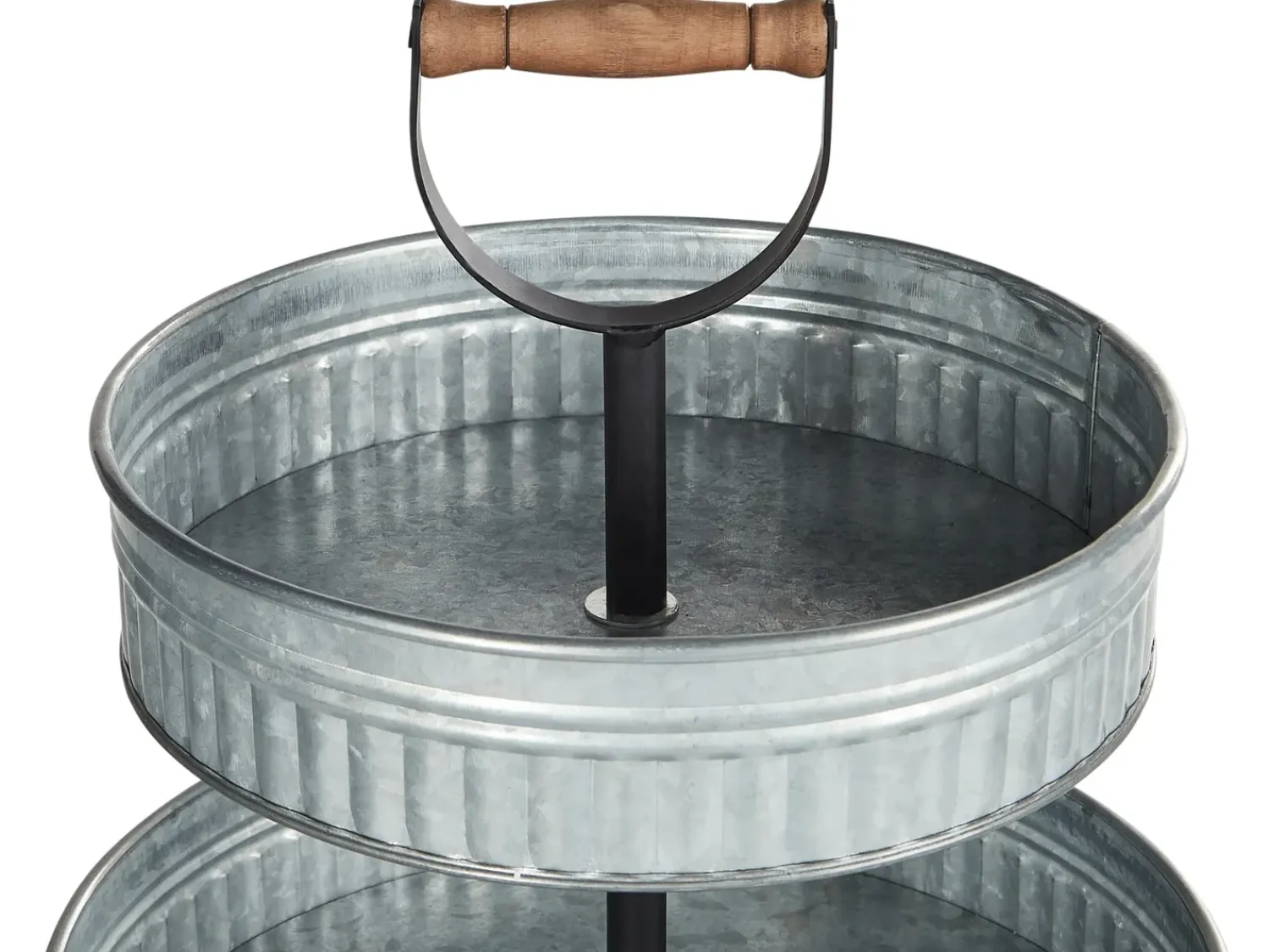 Hot Beliani Alzata per torte a 3 piani KOUIGN Argento Marrone Argento Nero