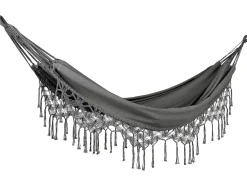 Discount Beliani Amaca ROCCA Cotone Grigio