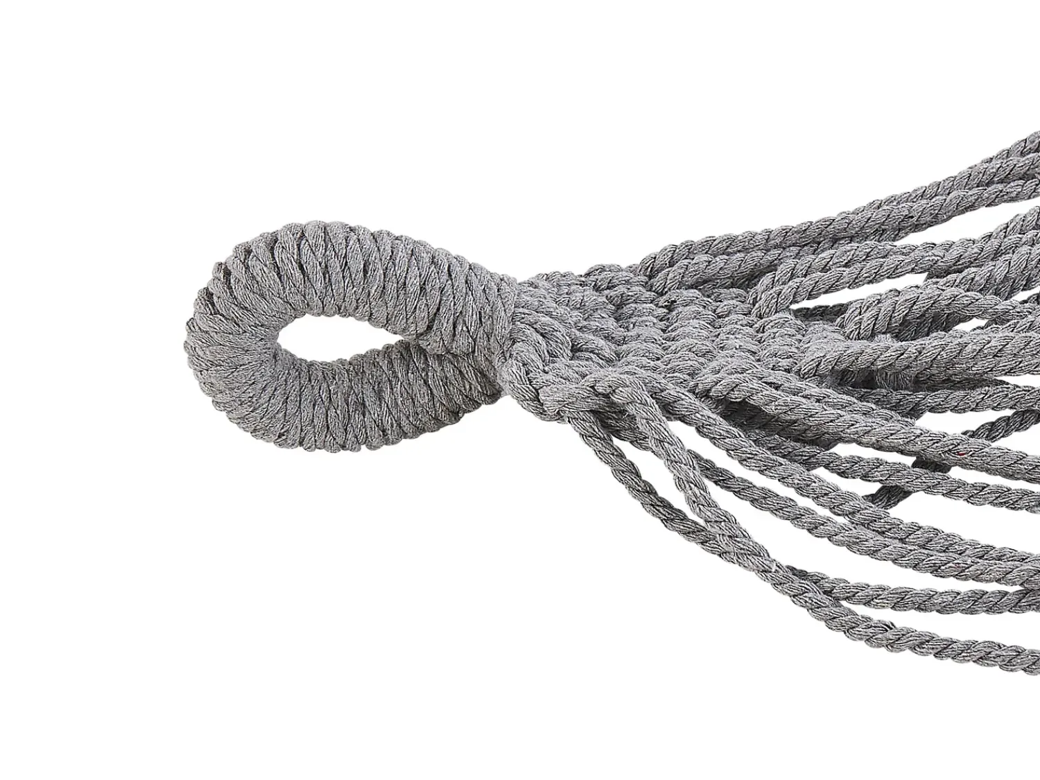 Sale Beliani Amaca ROCCA Cotone chiaro Grigio