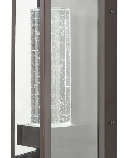 Hot Beliani Applique a LED per esterni FRUID con sensore di movimento Marrone