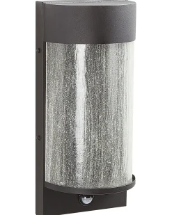 Hot Beliani Applique a LED per esterni PHEPPIE con sensore di movimento Nero