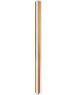 Clearance Beliani Applique a LED per esterni ROSALIE Oro Bianco Oro