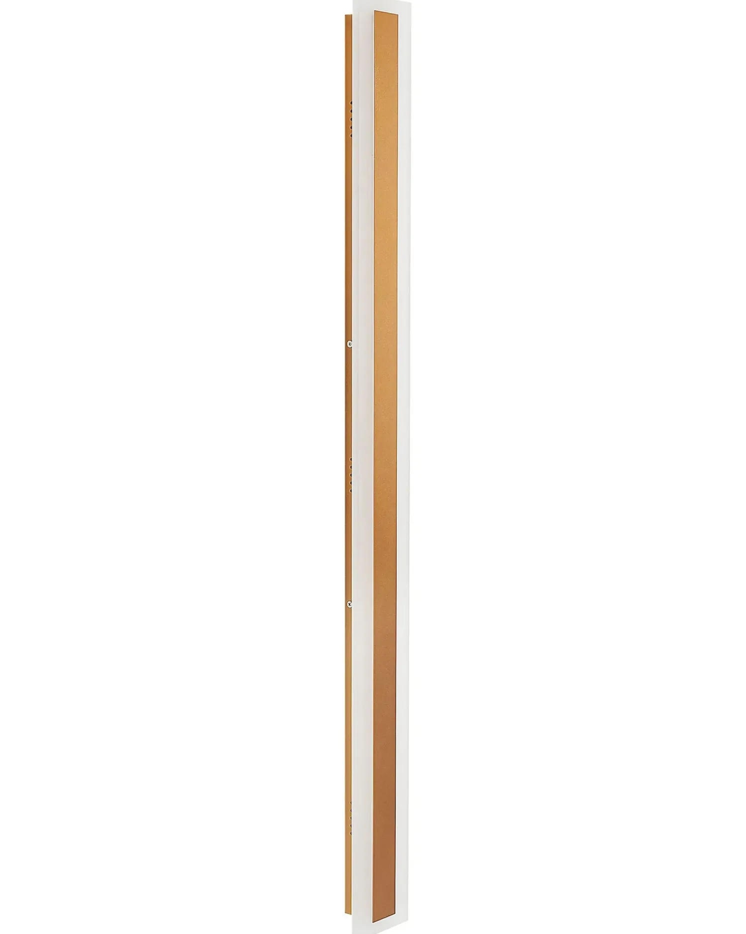 Clearance Beliani Applique a LED per esterni ROSALIE Oro Bianco Oro
