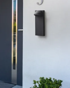 Beliani Applique a LED per esterni SAJUR Nero
