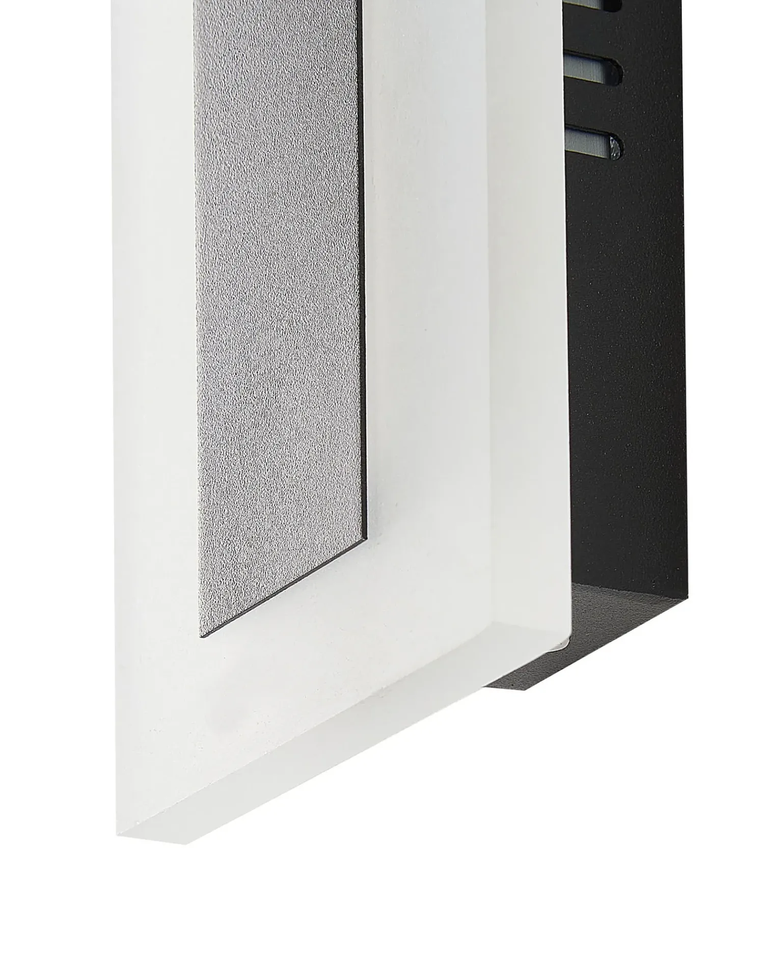 Outlet Beliani Applique a LED per esterni SAVANE con sensore di movimento Nero