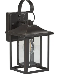 Clearance Beliani Applique a per esterni ALMOND Nero