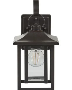 Clearance Beliani Applique a per esterni ALMOND Nero