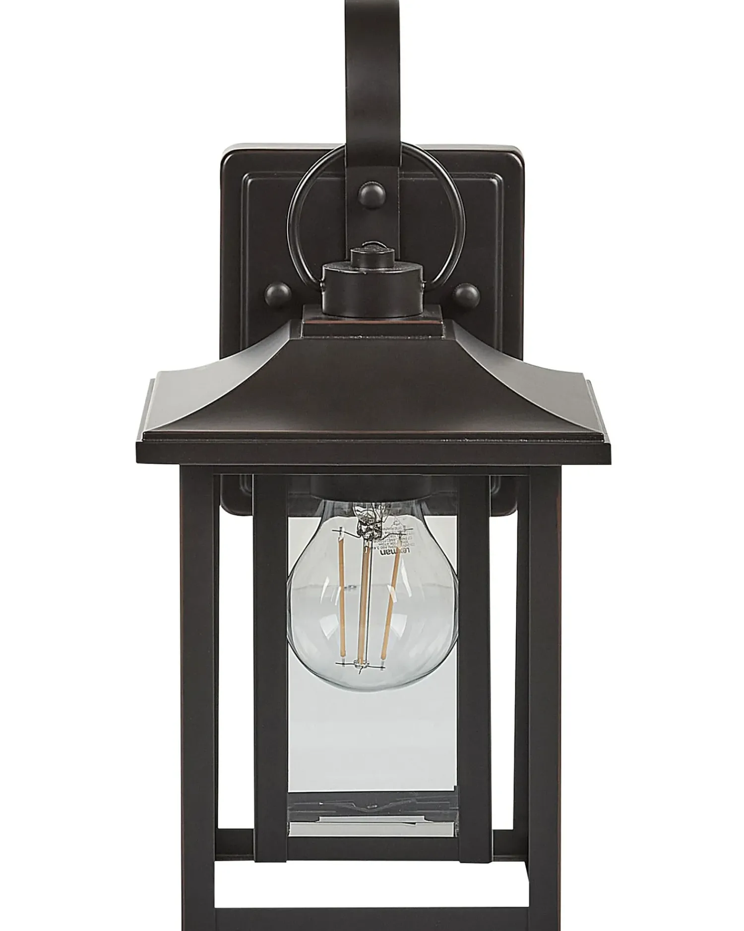 Clearance Beliani Applique a per esterni ALMOND Nero