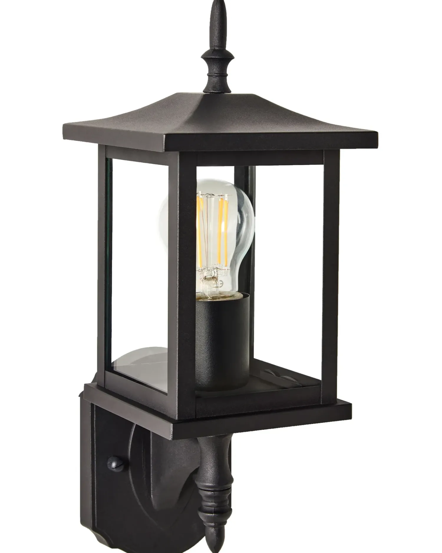 Clearance Beliani Applique a per esterni ANDAM Nero