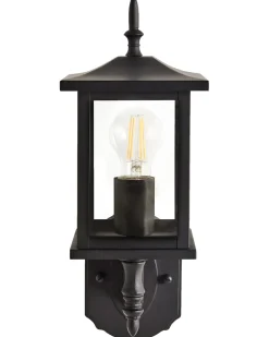 Clearance Beliani Applique a per esterni ANDAM Nero