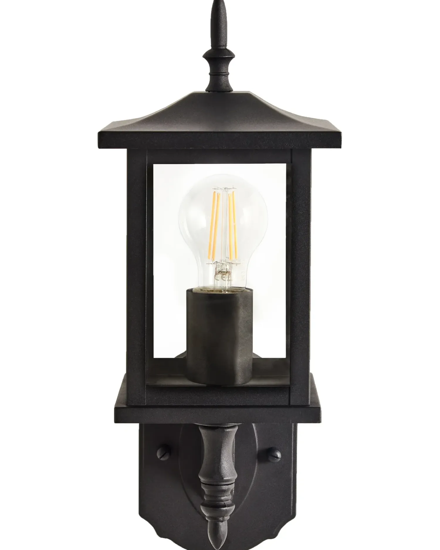 Clearance Beliani Applique a per esterni ANDAM Nero