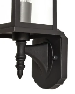 Clearance Beliani Applique a per esterni ANDAM Nero