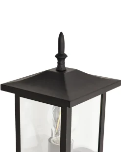 Clearance Beliani Applique a per esterni ANDAM Nero
