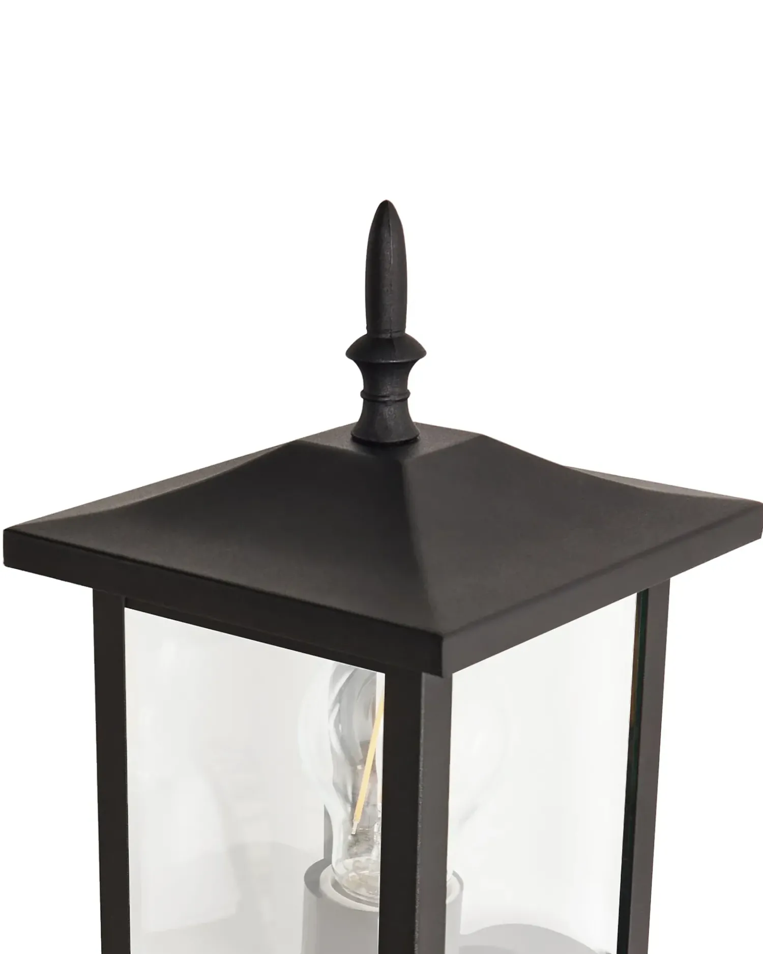 Clearance Beliani Applique a per esterni ANDAM Nero