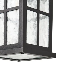 Sale Beliani Applique a per esterni AZMAK con sensore di movimento Nero