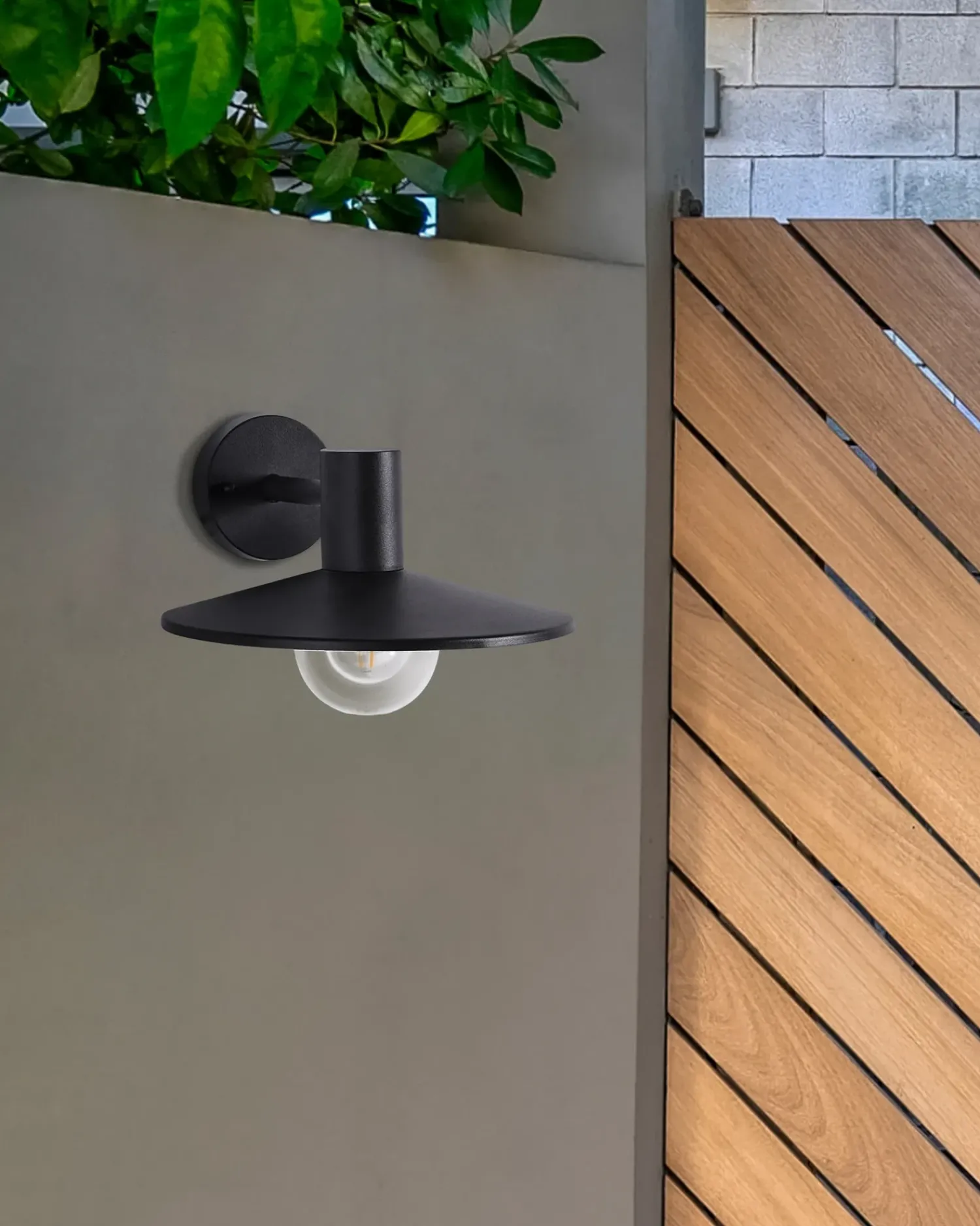 Discount Beliani Applique a per esterni BARALIA Nero