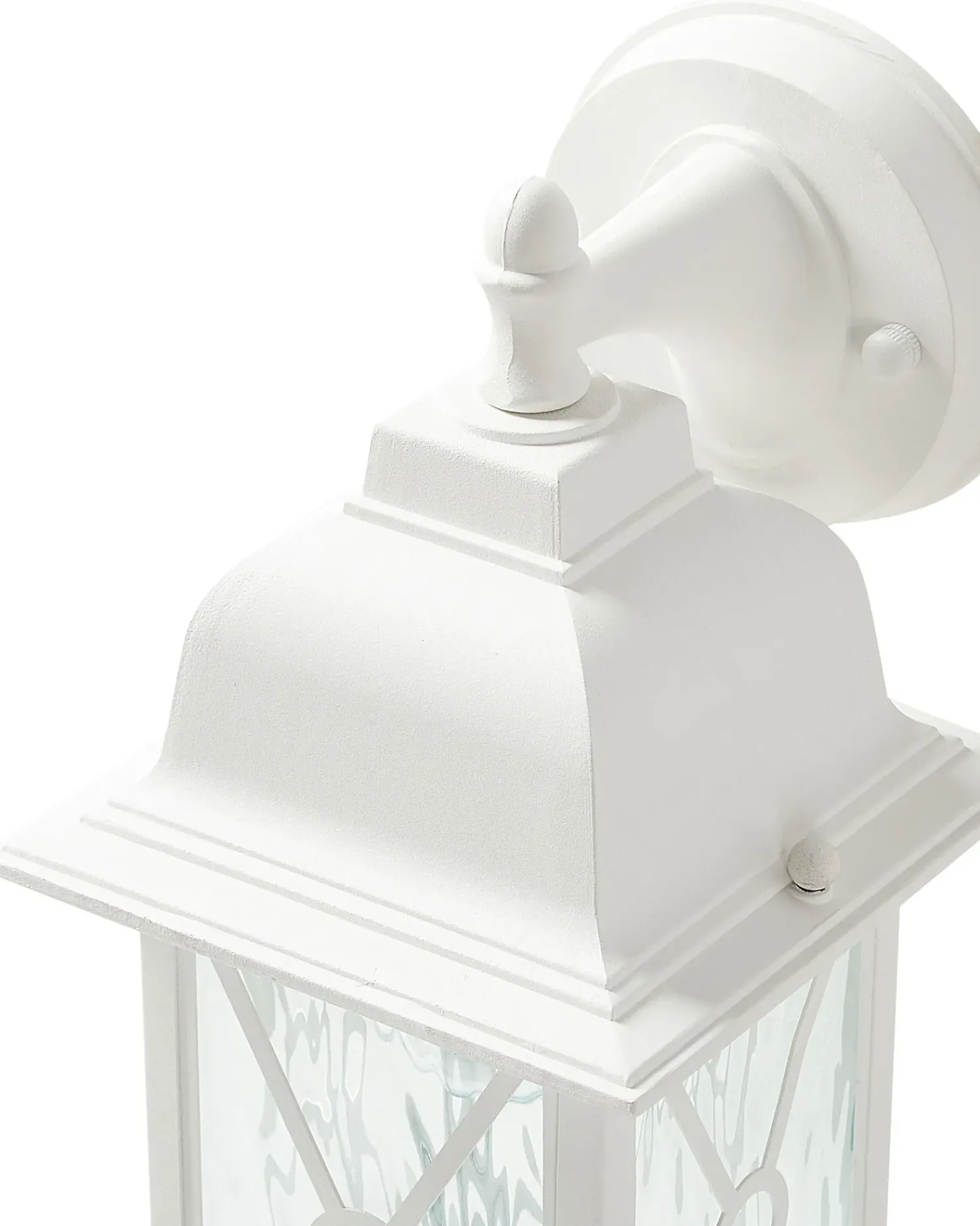 Outlet Beliani Applique a per esterni FINDON Bianco