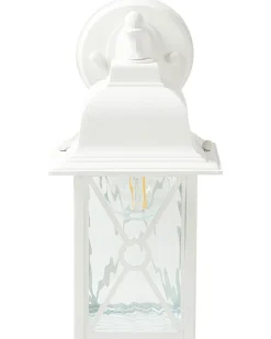 Outlet Beliani Applique a per esterni FINDON Bianco