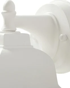 Outlet Beliani Applique a per esterni FINDON Bianco