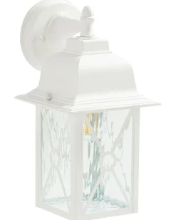 Outlet Beliani Applique a per esterni FINDON Bianco