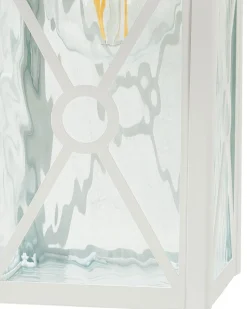 Outlet Beliani Applique a per esterni FINDON Bianco