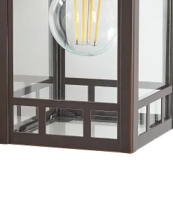 Best Beliani Applique a per esterni HERIOT Nero