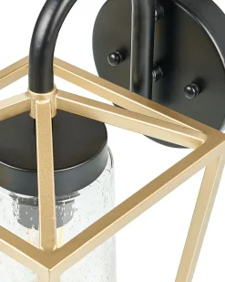 Online Beliani Applique a per esterni ORDIE Oro Nero Oro