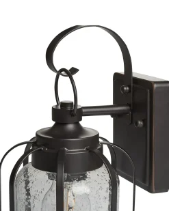 Beliani Applique a per esterni WOOLER Nero
