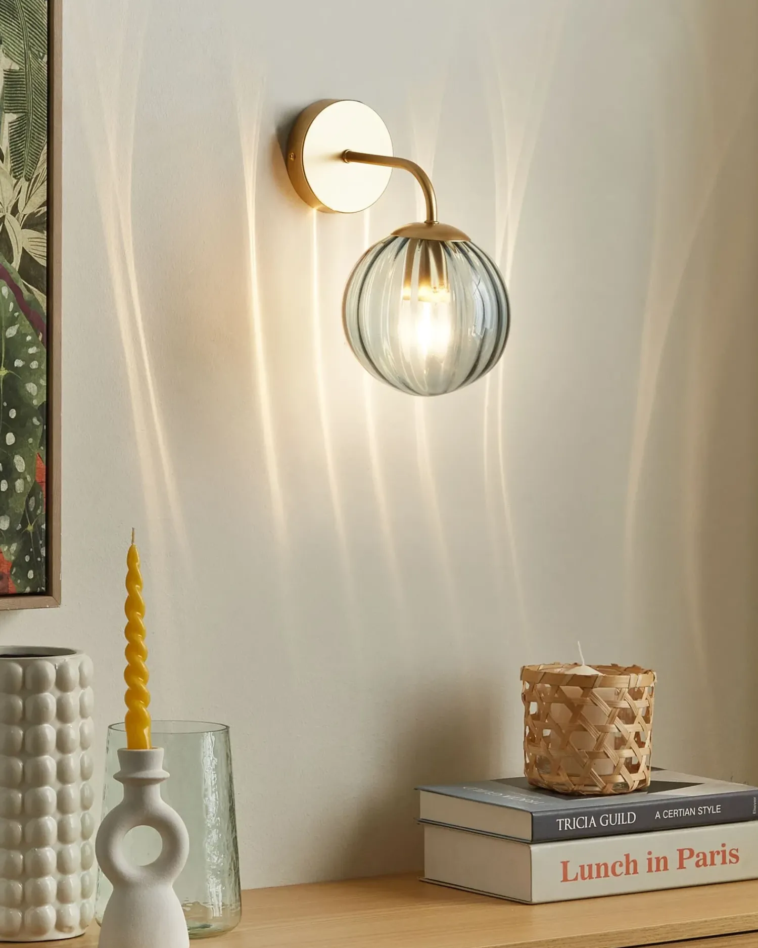 Outlet Beliani Applique BOOMI Metallo Blu Blu Oro