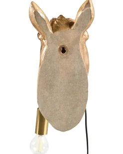 Hot Beliani Applique Cavallo PHILIPPE Oro Ottone Oro